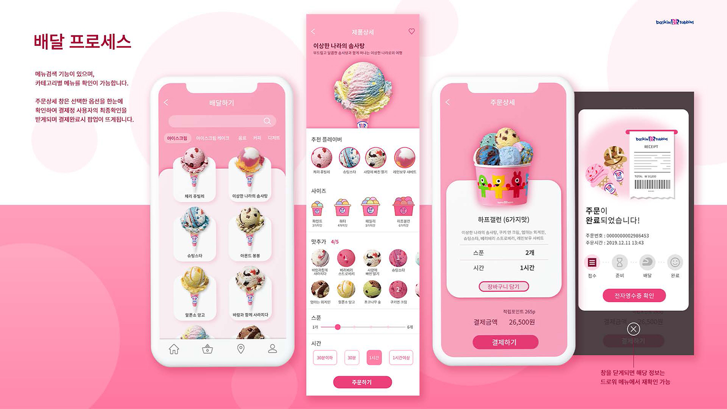 베스킨라빈스 / UX/UI 디자이너 취업 아카데미 타잔스쿨 지혜민10