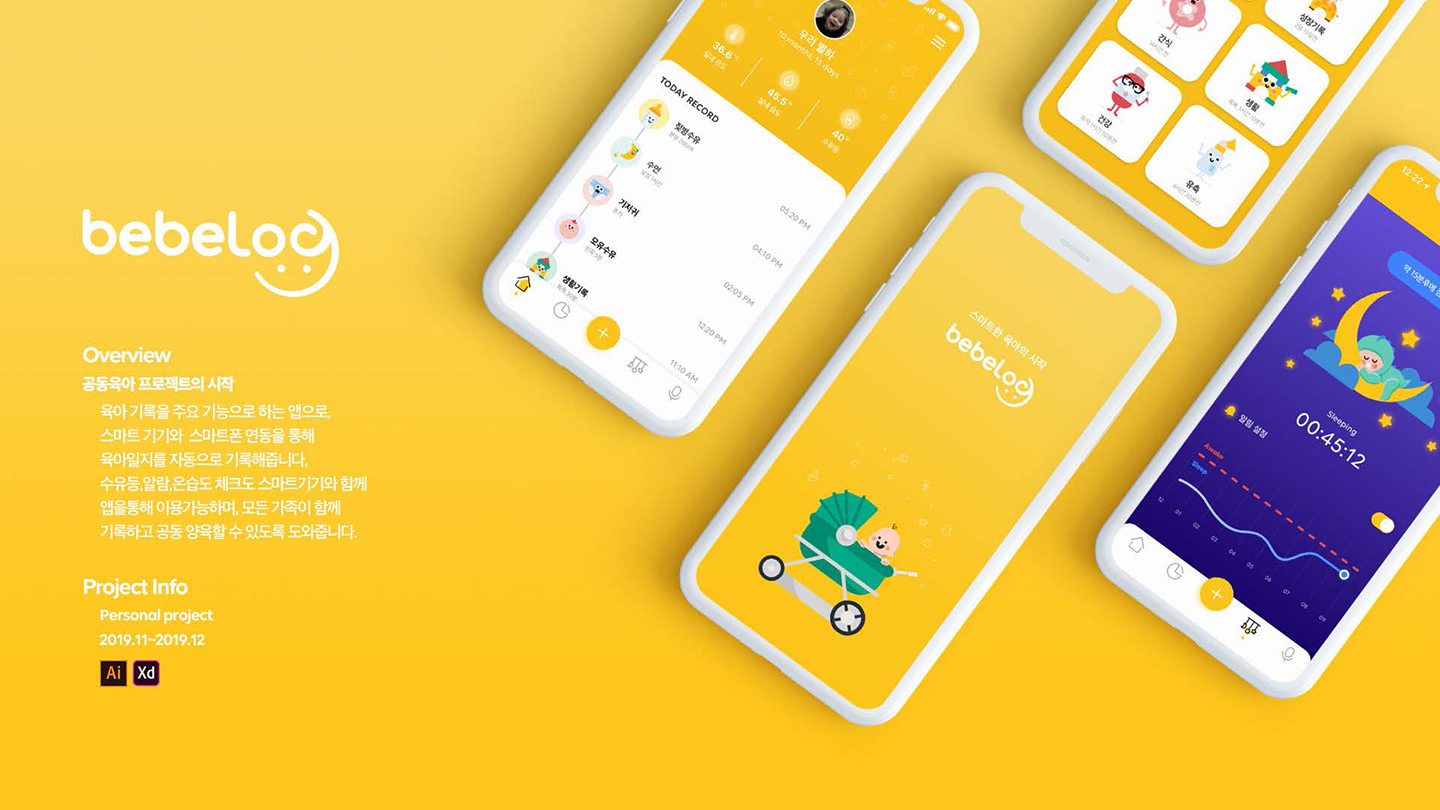 베베로그 / UX/UI 디자이너 취업 아카데미 타잔스쿨 지예나1