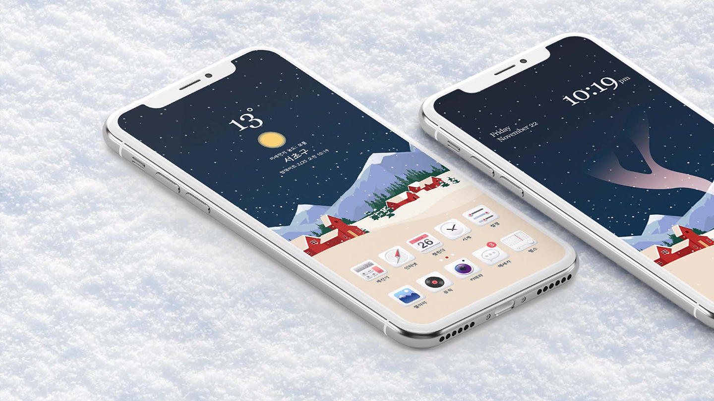 겨울동화마을 / UX/UI 디자이너 취업 아카데미 타잔스쿨 이홍비3