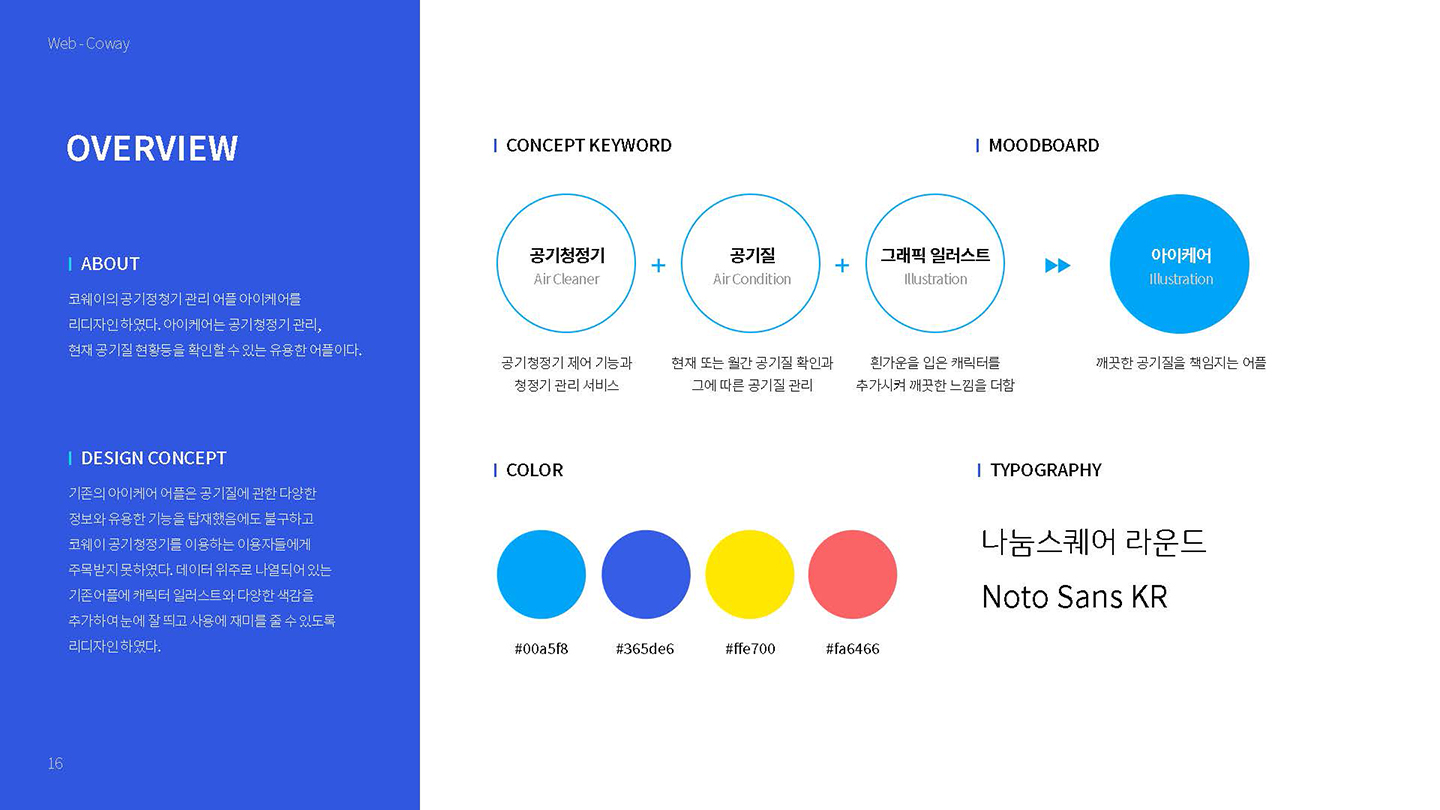 코웨이 아이케어 / UX/UI 디자이너 취업 아카데미 타잔스쿨 임혜진2