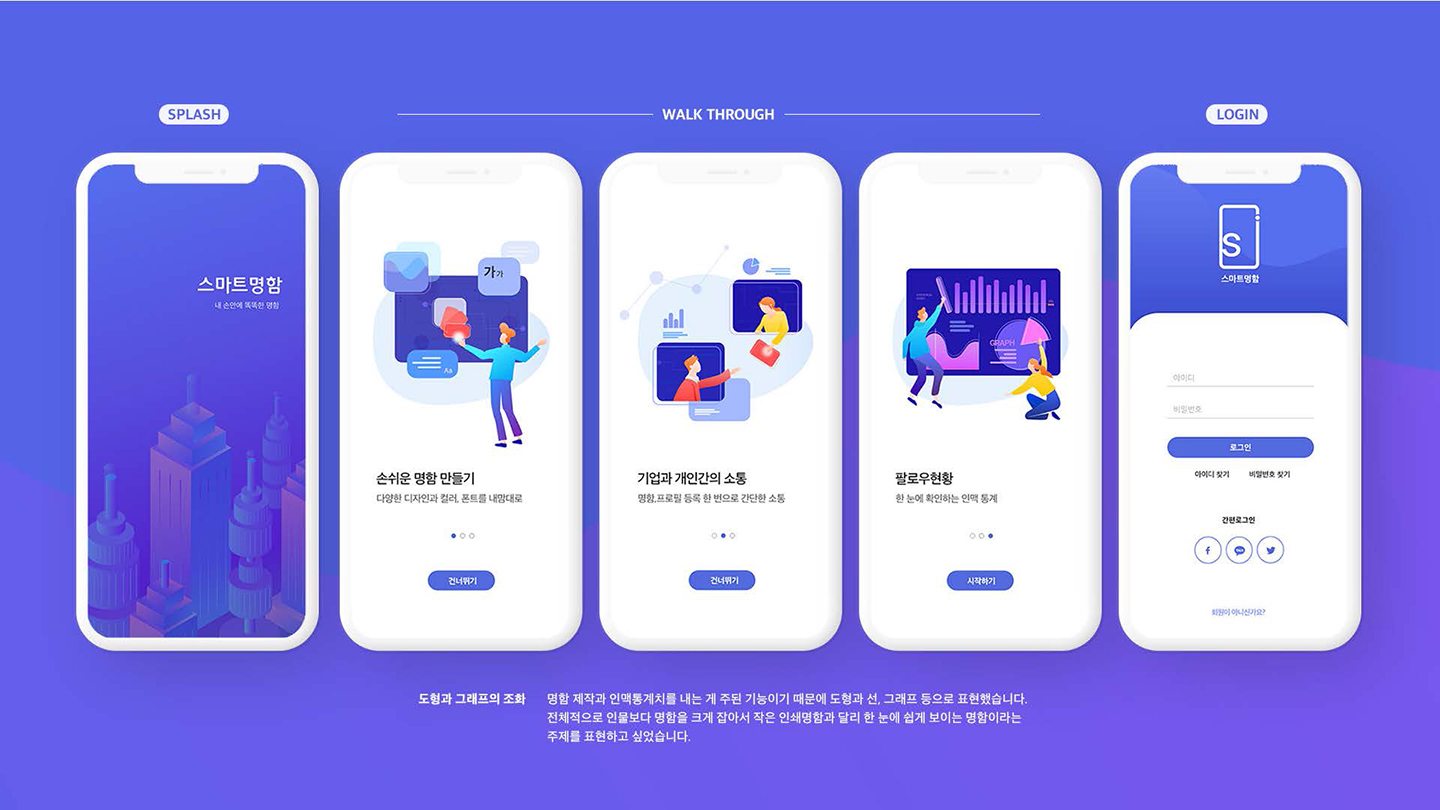 스마트 명함 / UI/UX 디자이너 취업 아카데미 양희정4
