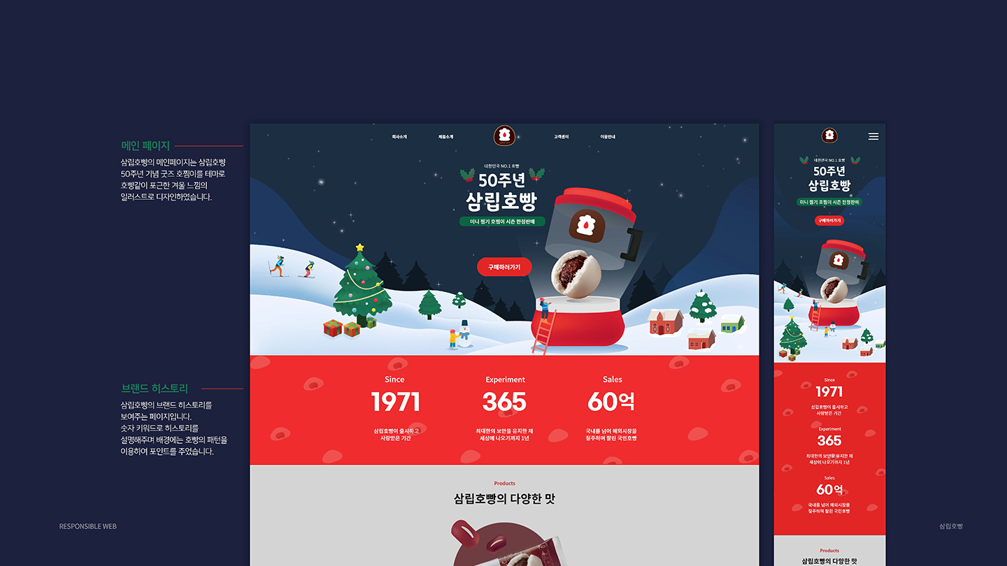 삼립호빵 / UI/UX 디자이너 취업 아카데미 김현주3