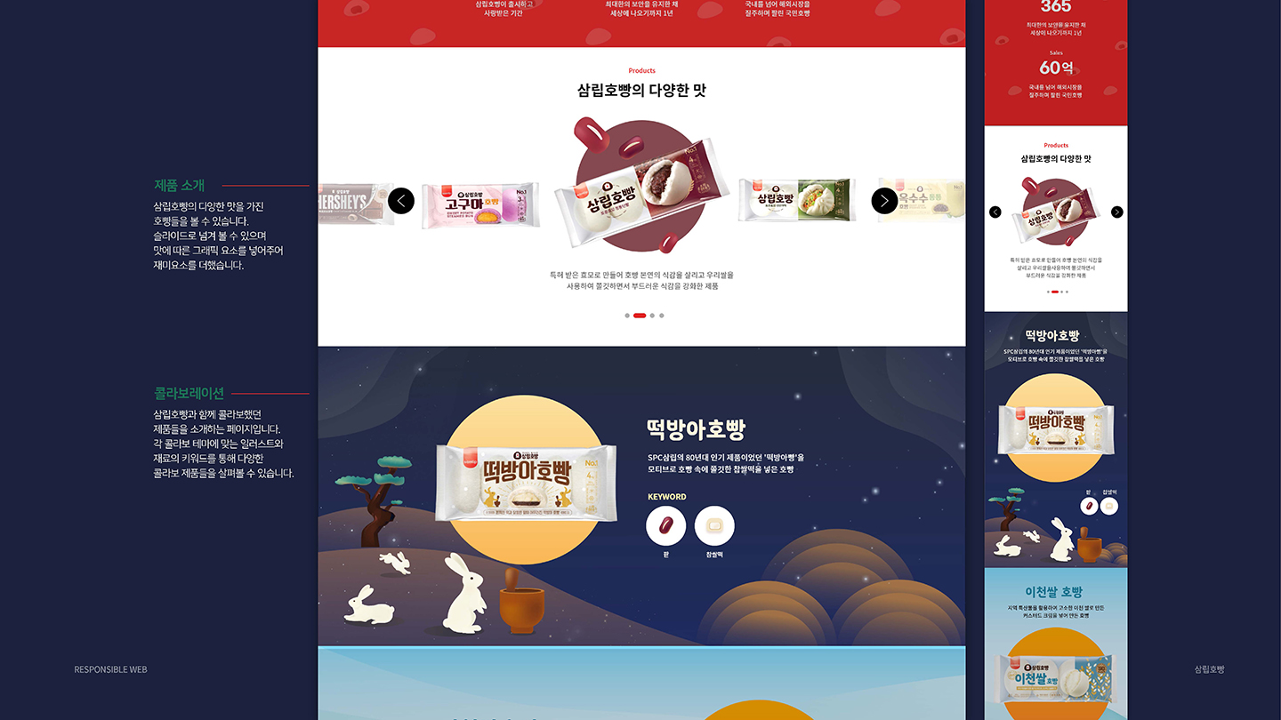 삼립호빵 / UI/UX 디자이너 취업 아카데미 김현주4