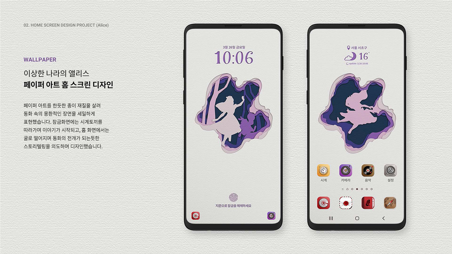 이상한 나라의 앨리스 / UI/UX 디자이너 취업 아카데미 임수현3