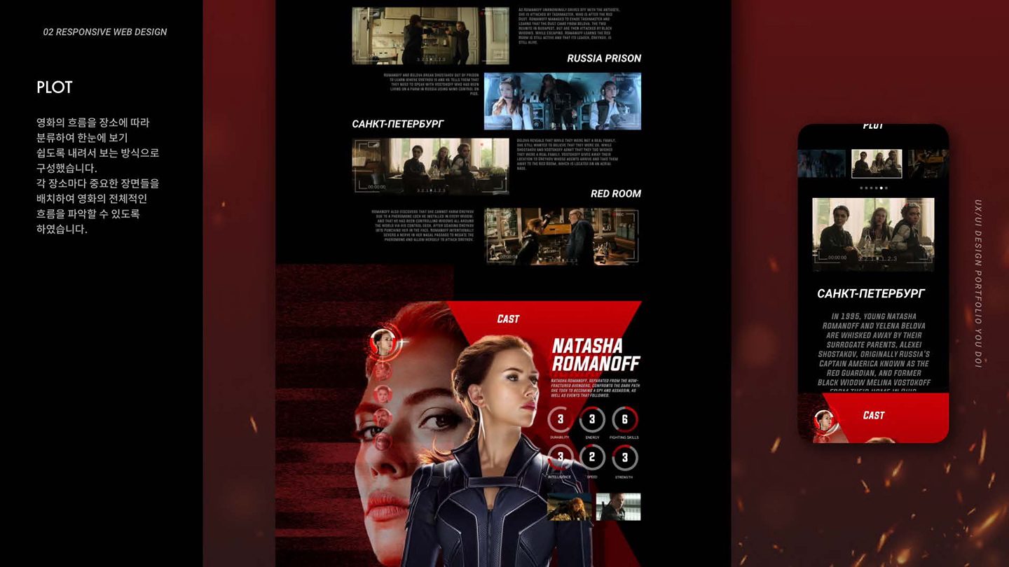 블랙 위도우 / UI/UX 디자이너 취업 아카데미 유도이5