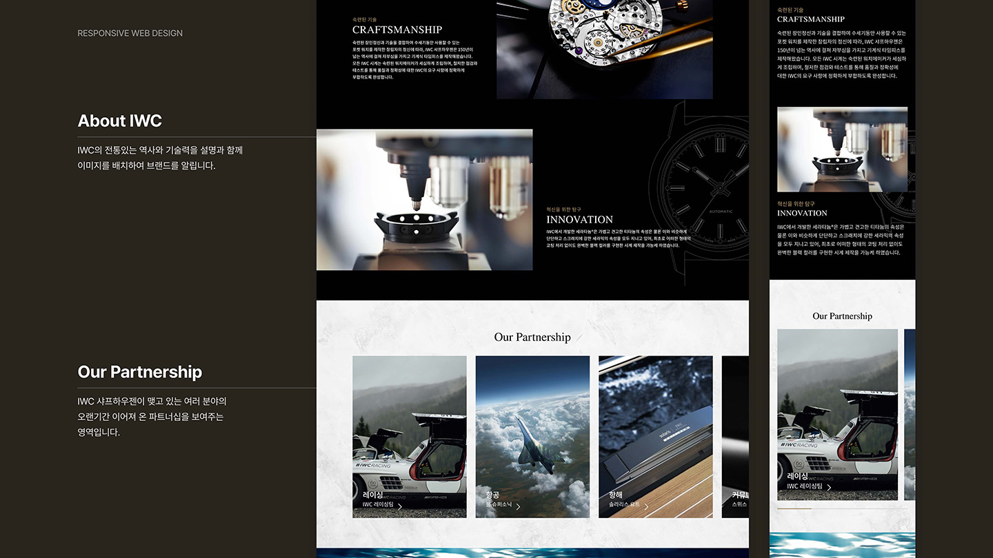 IWC 샤프하우젠 / UI/UX 디자이너 취업 아카데미 정혜선5