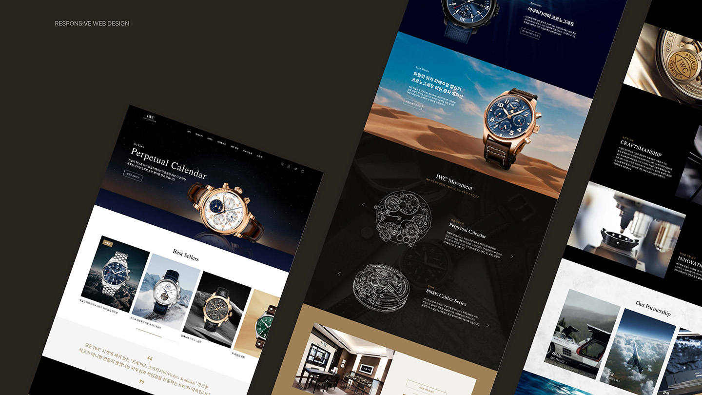 IWC 샤프하우젠 / UI/UX 디자이너 취업 아카데미 정혜선9