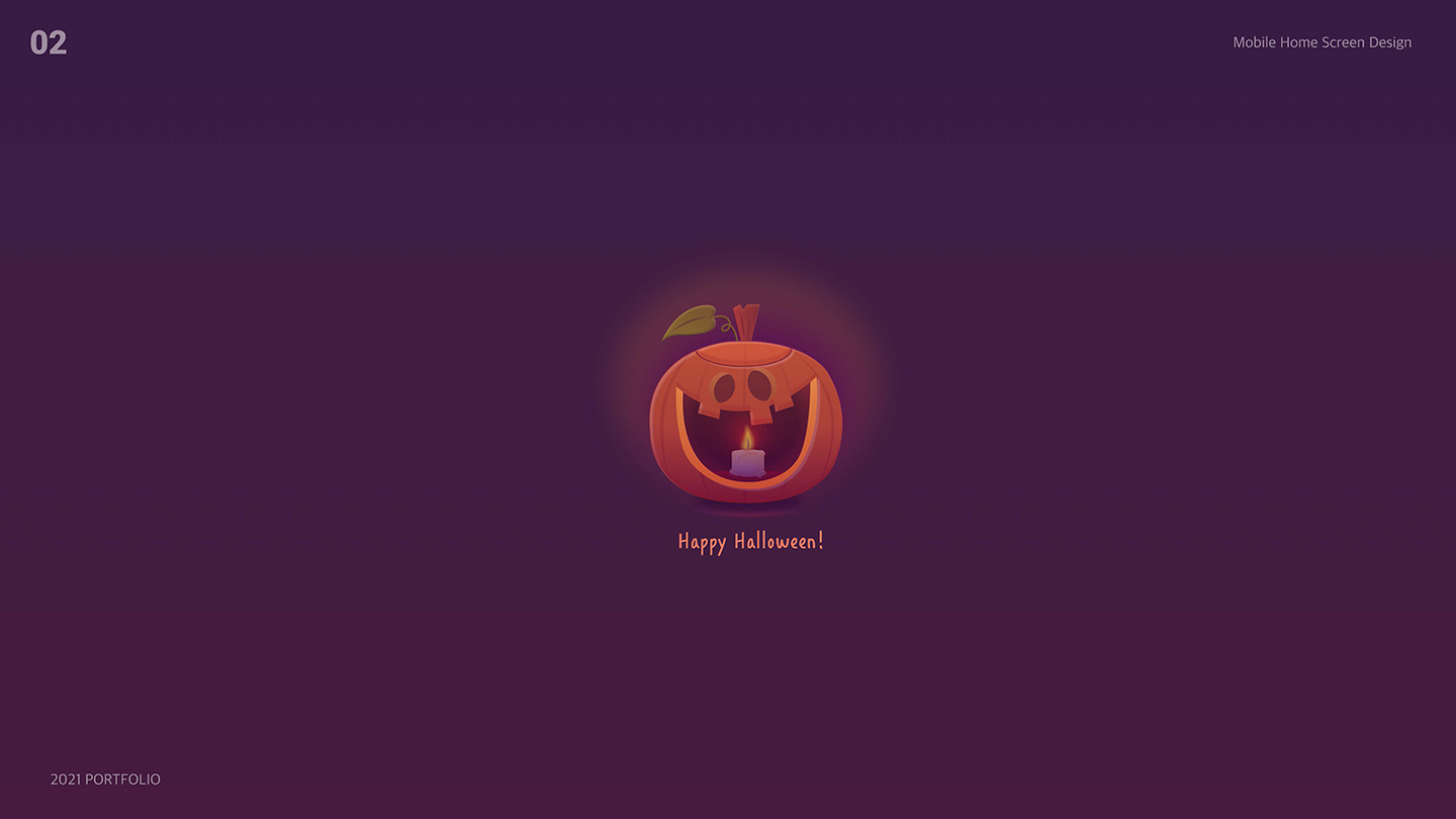 Happy Halloween / UI/UX 디자이너 취업 아카데미 장민진4