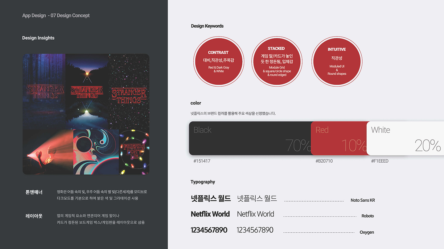 넷플릭스 월드 / UI/UX 디자이너 취업 아카데미 김보민7