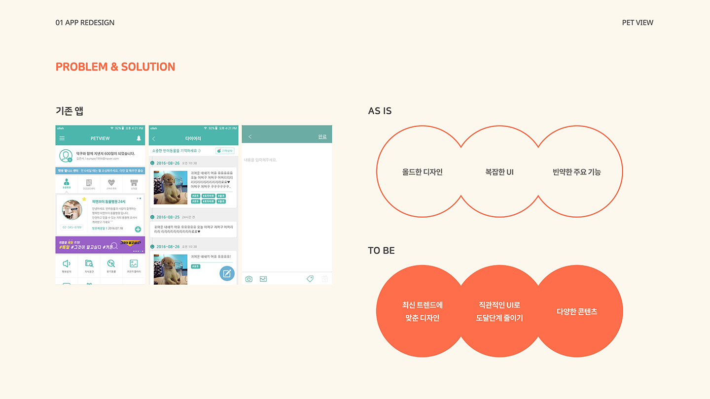 Pet View / UI/UX 디자이너 취업 아카데미 이현주3