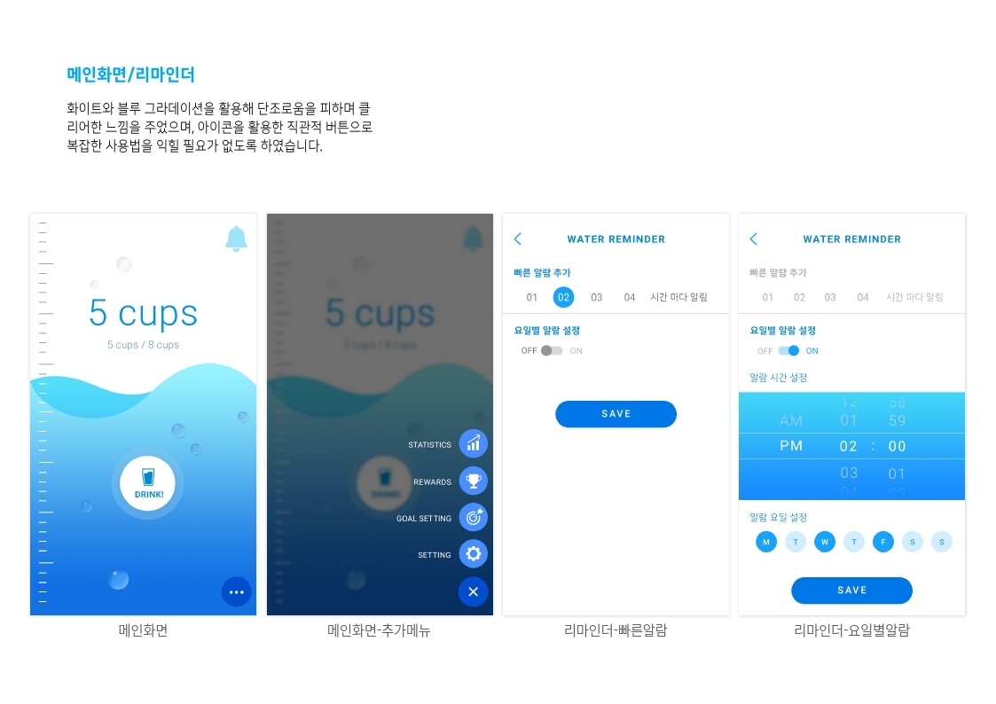 Waterkeep App redesign / MXDS :  모바일 & 웹 UX/UI 디자인 스페셜리스트 수료생7